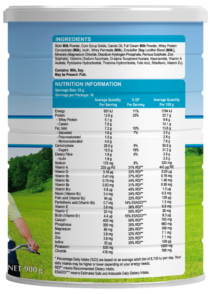 Oz Farm Health Care Aged Care Formula 900g