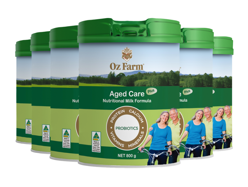 Oz Farm Aged Care Plus Nutritional Milk Formula 6 * 800g