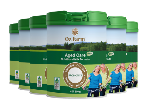 Oz Farm Aged Care Plus Nutritional Milk Formula 6 * 800g