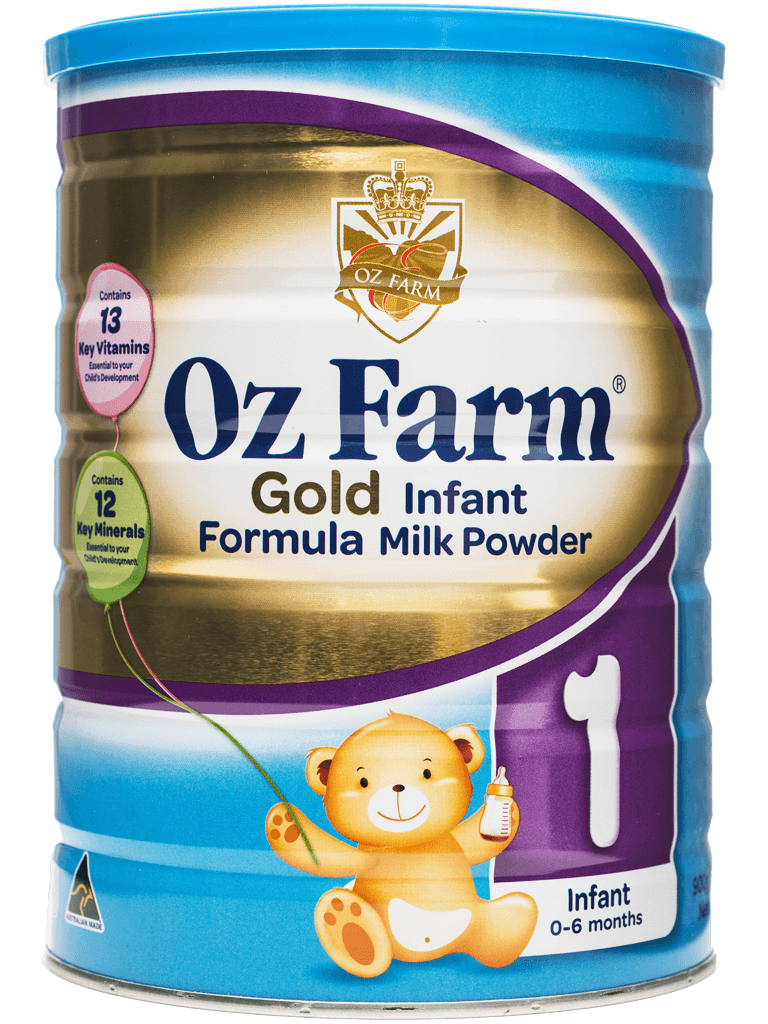OZ Farm Gold Infant Formula 900g (Boxed, 6 Cans, 900g Each)